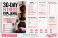 30-Day Fitness Challenge – Beginner Workout & Habit Tracker